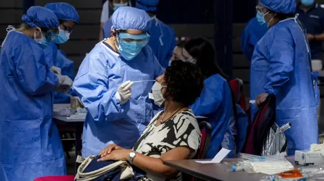 Argentina sigue batiendo récords: este jueves reportaron 109.608 casos de Covid-19