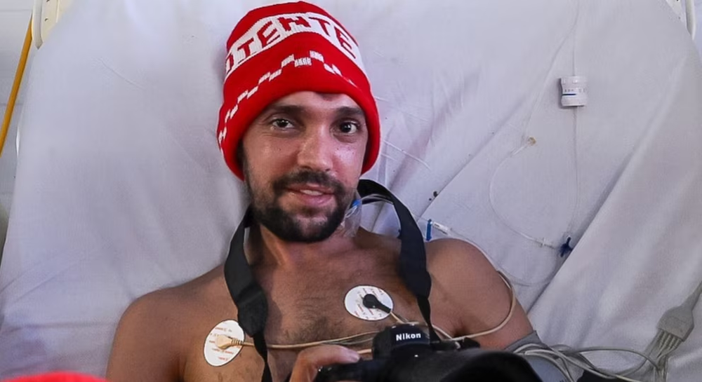 PabloGrillo resultó gravemente herido tras recibir el impacto de una granada de gaslacrimógeno.