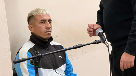 José Miguel Garramuño, acusado del tiroteo en un robo en Rawson, que casi termina en tragedia.&nbsp;