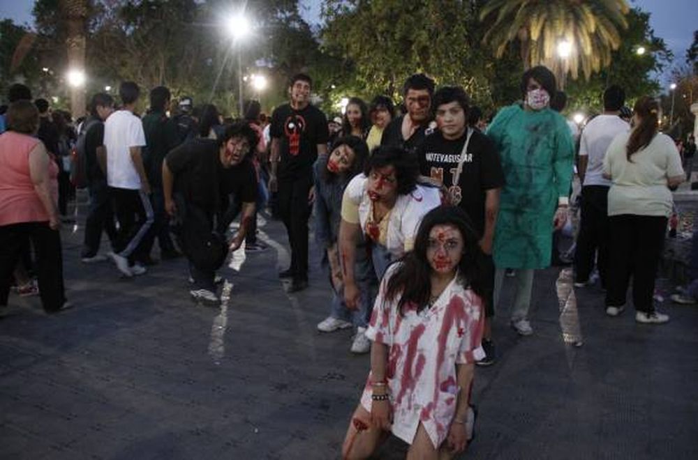 La marcha de los zombies