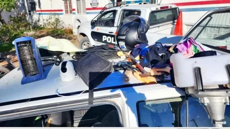 Tras una persecusión, cayeron dos sujetos que habían robado en una casa de Albardón