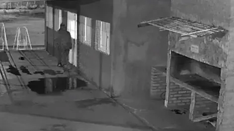 [VIDEOS] Sujetos entraron a robar en un finca de alquiler en Pocito y quedaron filmados