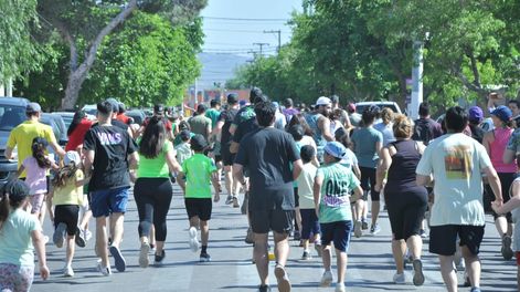De fiesta. La Escuela Ciudad del Sol propone la Maratón por la Inclusión este sábado en Rivadavia.