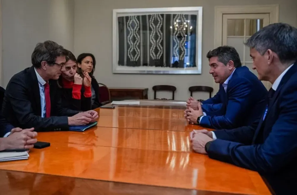 INTERÉS. Ayer visitó la provincia el viceministro de Metales Estratégicos de Francia, otro signo de apoyo internacional.