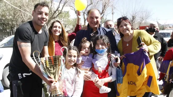 Huguito se hizo gigante