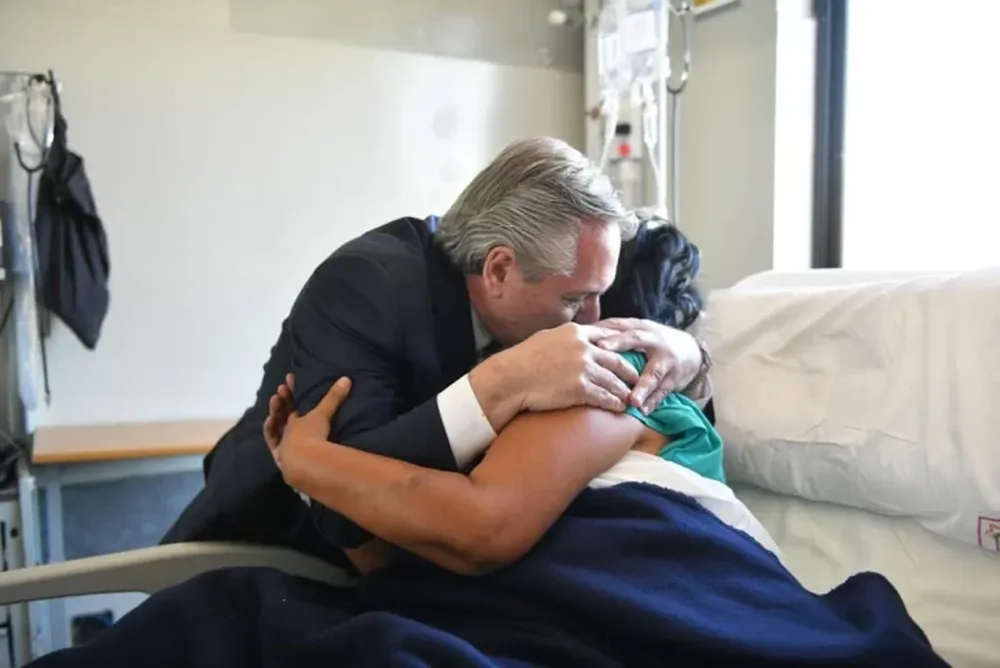 Macri dijo que la visita de Alberto Fernández a Milagro Sala fue un “desafío al orden democrático”