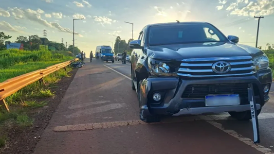 Muerte en un accidente de tránsito.