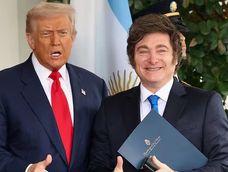 Donald Trump y Javier Milei.- Donald Trump y Javier Milei.-