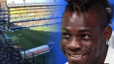 El guiño de Mario Balotelli que llenó de orgullo a los hinchas de Boca