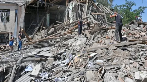 Ucrania admite que la ofensiva rusa está causando “destrucciones catastróficas”