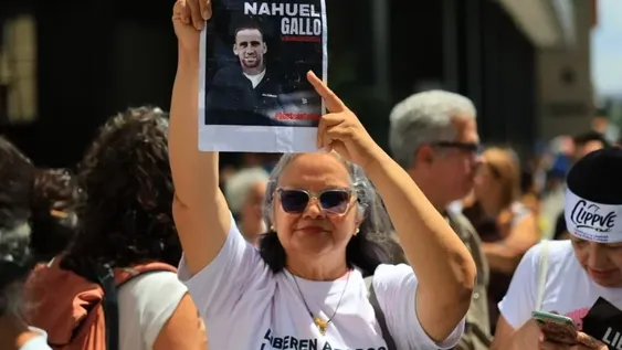 En el Parlamento venezolano, la suegra de Nahuel Gallo exigió su liberación
