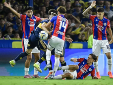 El empate entre Boca y San Lorenzo por la Liga Profesional dejó silbidos en La Bombonera. El empate entre Boca y San Lorenzo por la Liga Profesional dejó silbidos en La Bombonera.