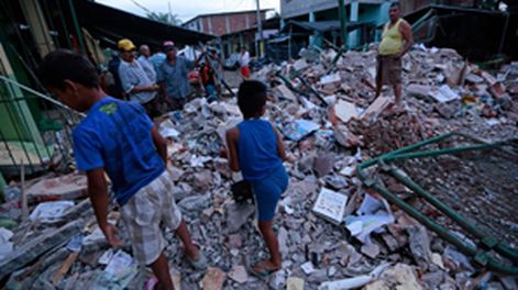 Un nuevo terremoto de 6,1 grados sacudió la costa norte de Ecuador