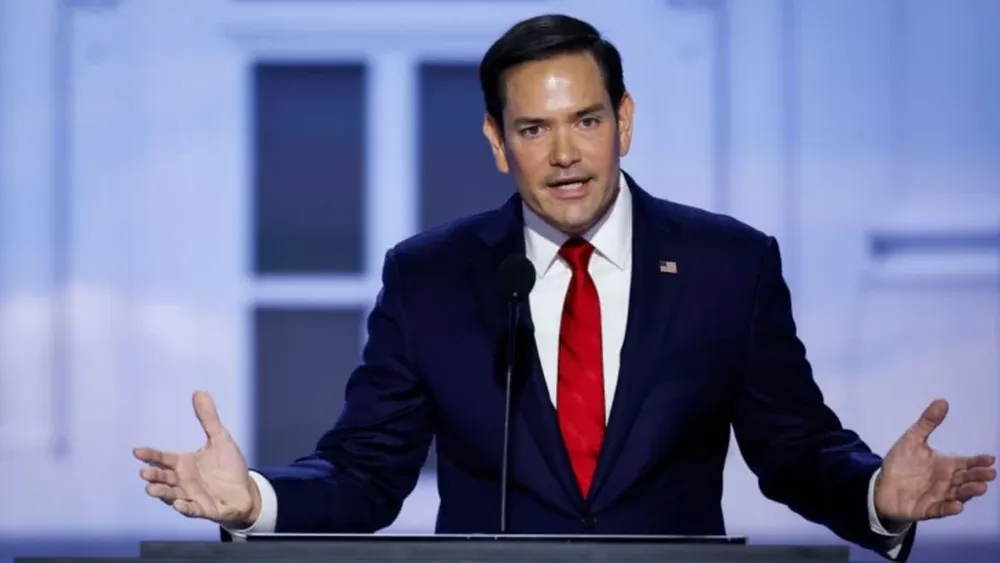MARCO RUBIO, senador de La Florida nominado como Secretario de Estado del Gobierno de los EEUU.