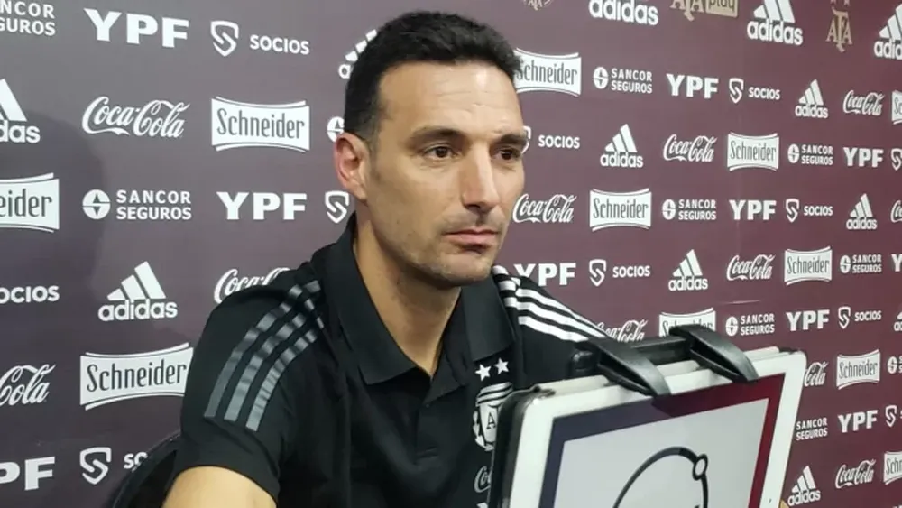 Scaloni, feliz por la clasificación al Mundial: “Es para estar orgulloso de este equipo”