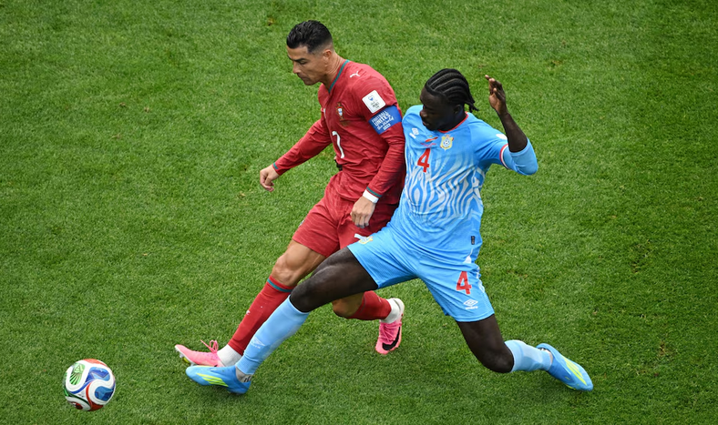 Congo dio una nueva sorpresa en el Mundial: logró un empate ante el Portugal de Cristiano Ronaldo