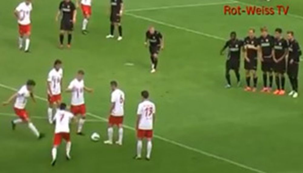 Insólito golazo