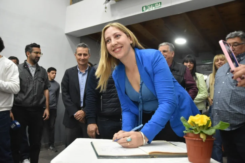 La ministra de Gobierno, Laura Palma.-