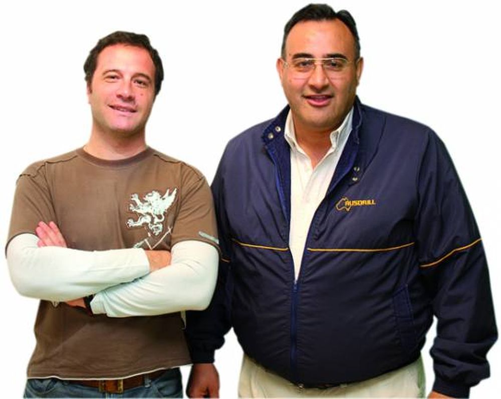 Un pie afuera de la vidriera