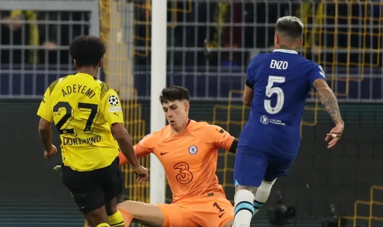 Chelsea, con Enzo Fernández, perdió en su visita al Borussia Dortmund