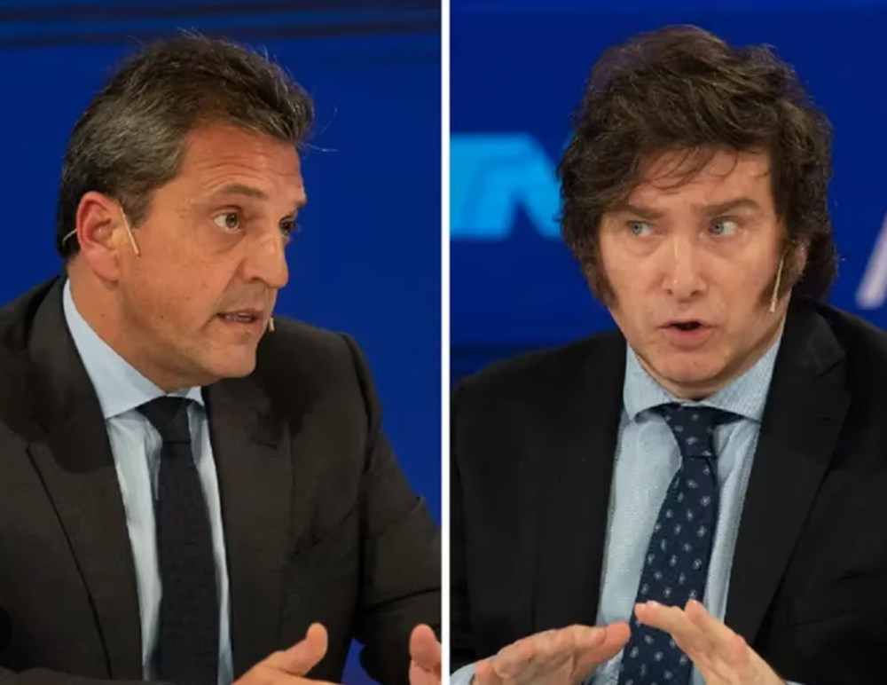 Massa revirtió el resultado de las PASO, quedó primero y hay balotaje con Milei