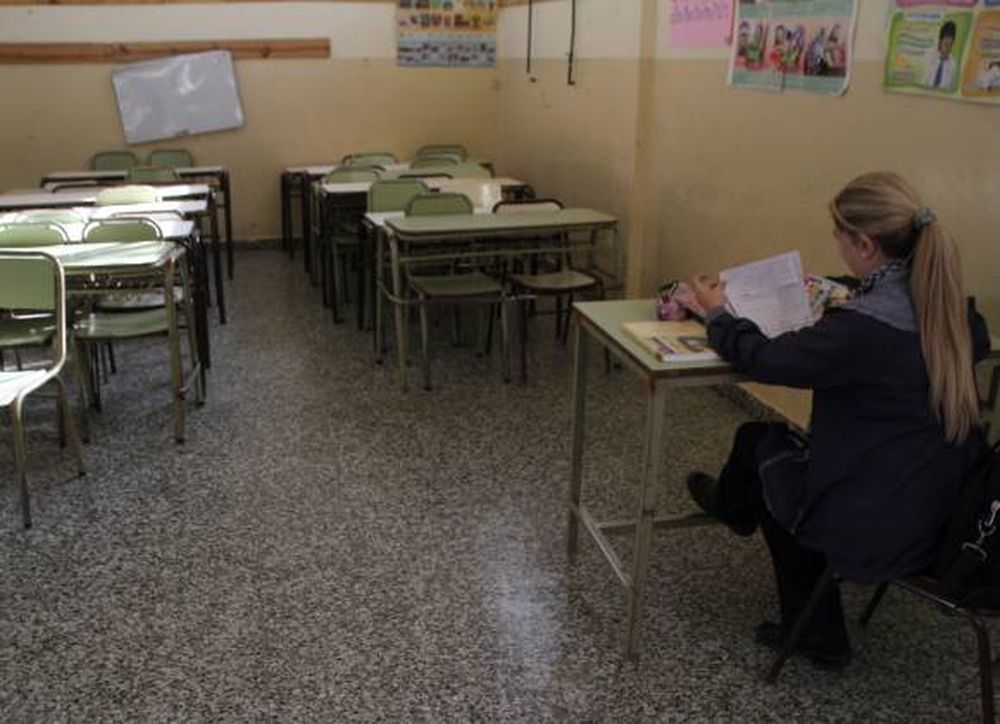 No suspendieron las clases  y hubo 86% de ausentismo