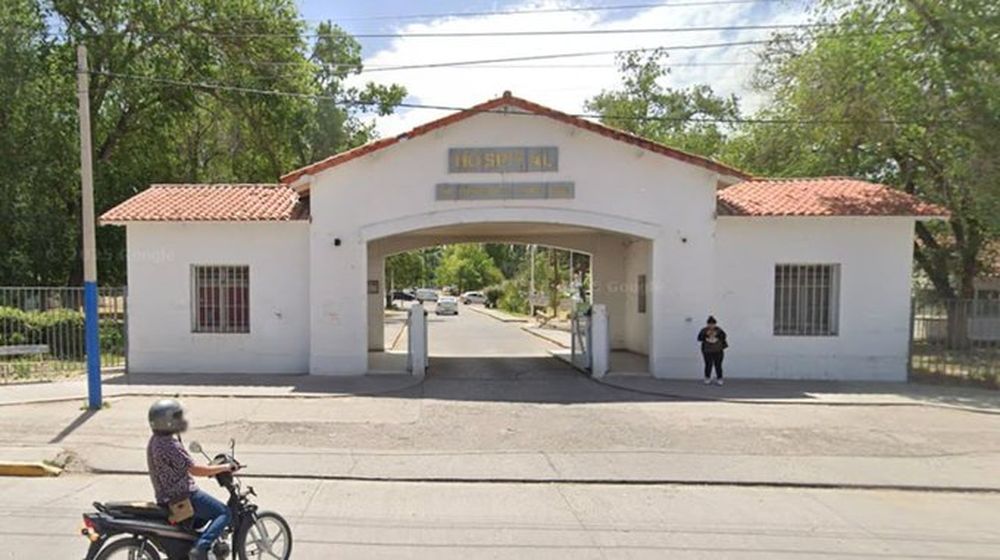 La nena están internada en el hospital López Lima de General Roca