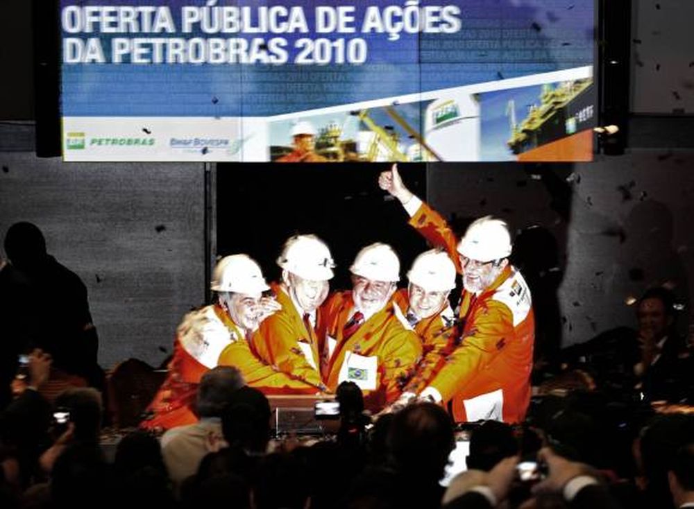 Gran salto de Brasil con la capitalización de Petrobras