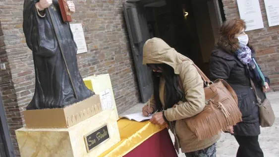 San Benito renovado, en la Catedral