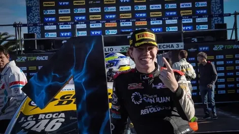 Juan Cruz Roca vuelve a correr en el Top Race Junior