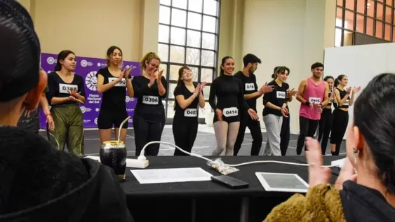 El año pasado, unos 700 postulantes participaron del casting de artistas para la FNS.