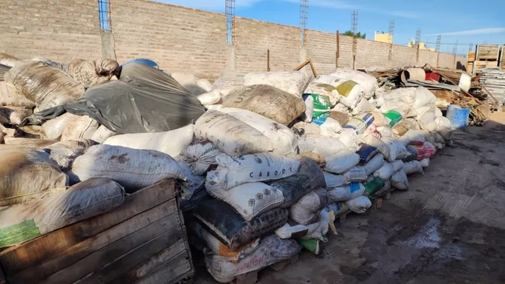 Clausuran una chacarita en Chimbas y secuestran 82.000 kilos de pasas de uva sin documentación