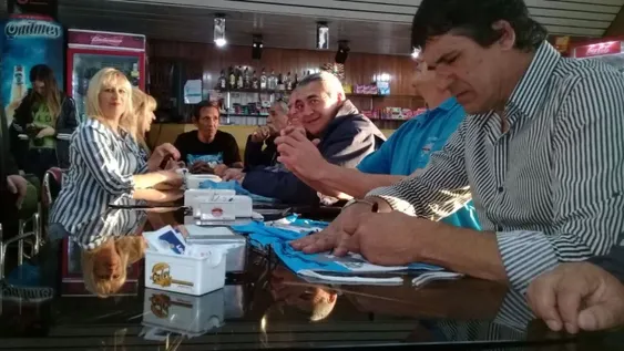 Los veteranos llegaron a San Juan y fueron recibidos por sus familias y  Uñac