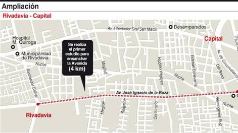 Estudian cómo ensanchar la Avenida Central