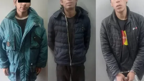 Detuvieron a tres sujetos que escapaban por los techos después de robar en una casa