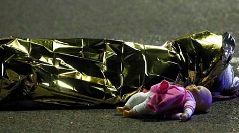 Atentado en Niza: la imagen que conmueve al mundo
