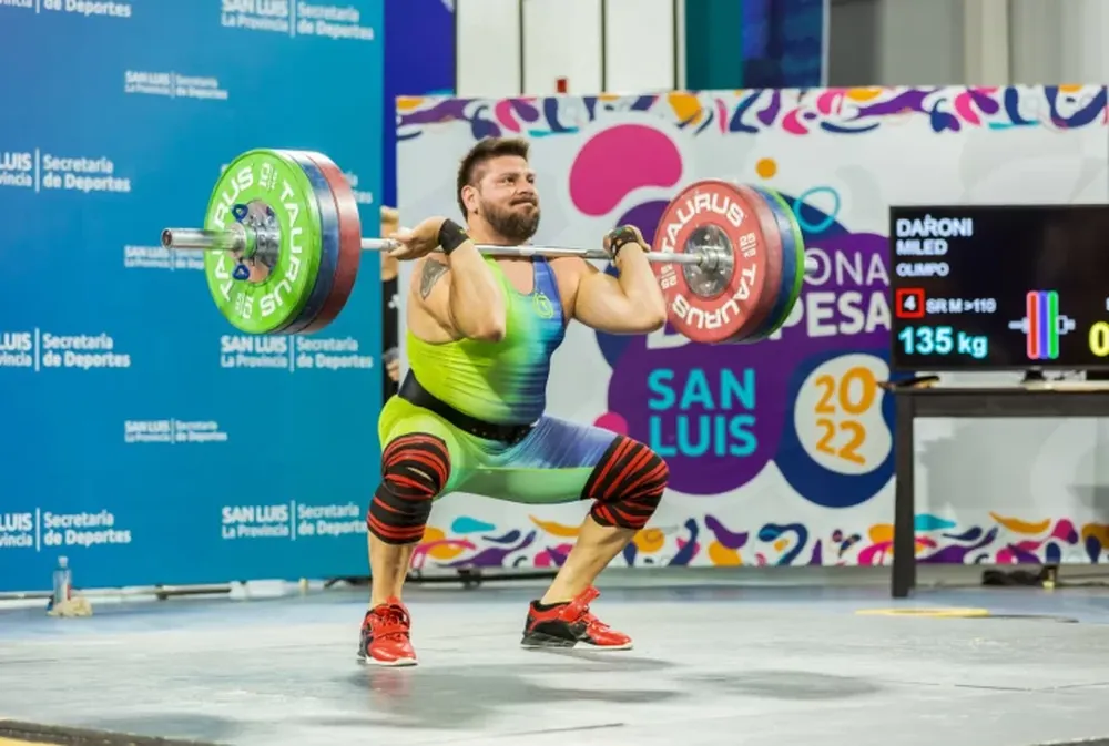 POTENCIA. Miled Daroni fue uno de los sanjuaninos más destacados.