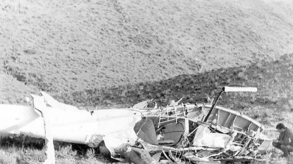 El episodio más oscuro y doloroso se registró el 1 de mayo de 1990, cuando un helicóptero oficial de la Provincia se precipitó a tierra.