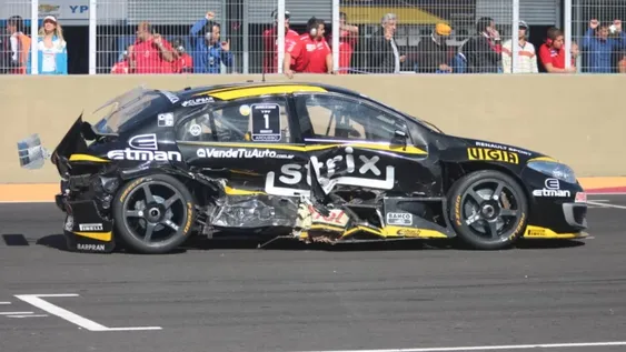 Mirá cómo arreglaron el auto de Ardusso tras el choque en El Villicum
