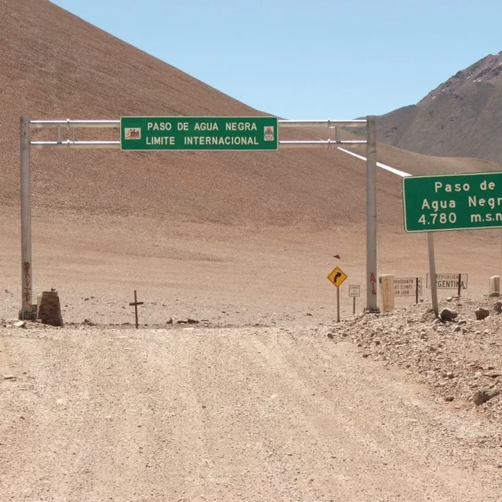 Informan el estado del Paso de Agua Negra