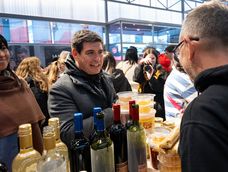 En el marco de la 138° Exposición Rural que se lleva a cabo en el Predio Ferial de Palermo, San Juan presente.