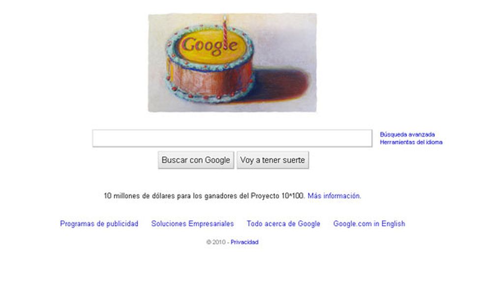 Google cumple años