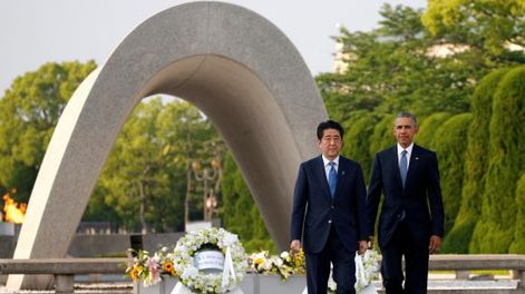 Histórica visita de Obama en Hiroshima