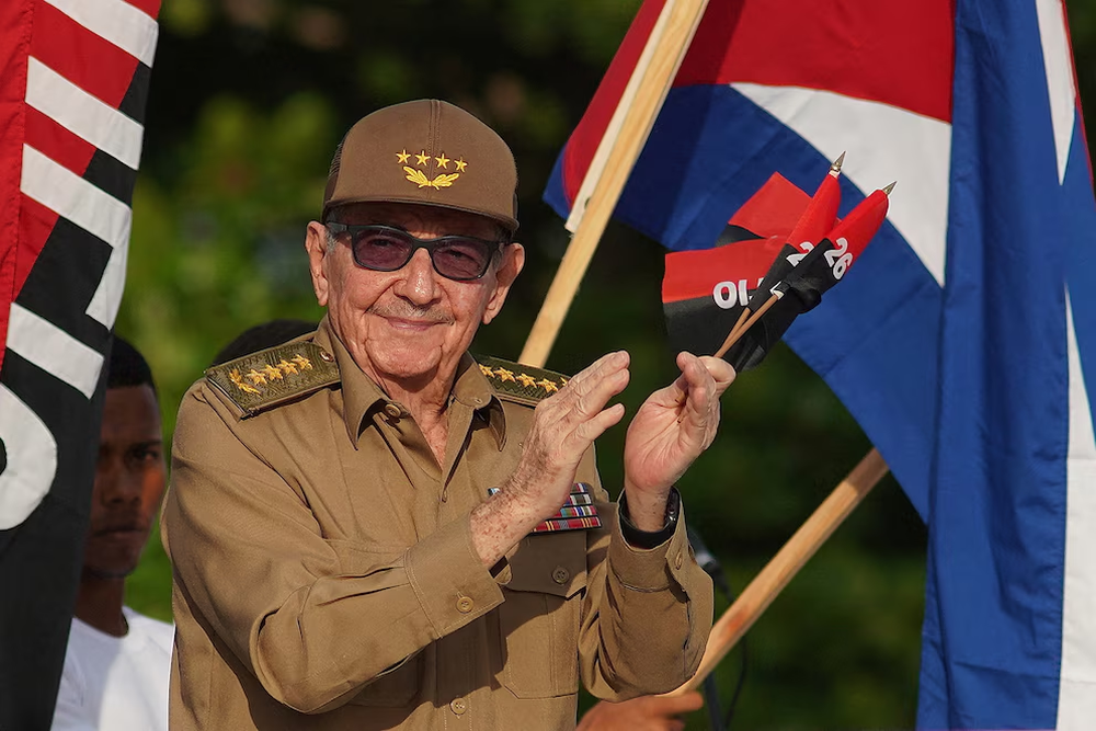 El ex dictador cubano Raúl Castro.