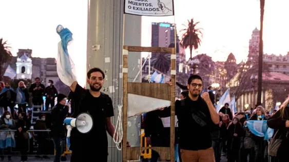 El detenido Morel buscó despegarse del ataque de septiembre a Cristina