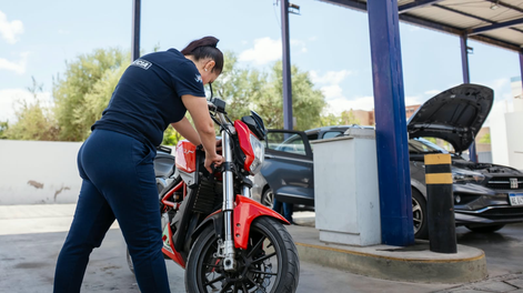 la verificacion vehicular permitio detectar una moto con pedido de secuestro vigente en san juan