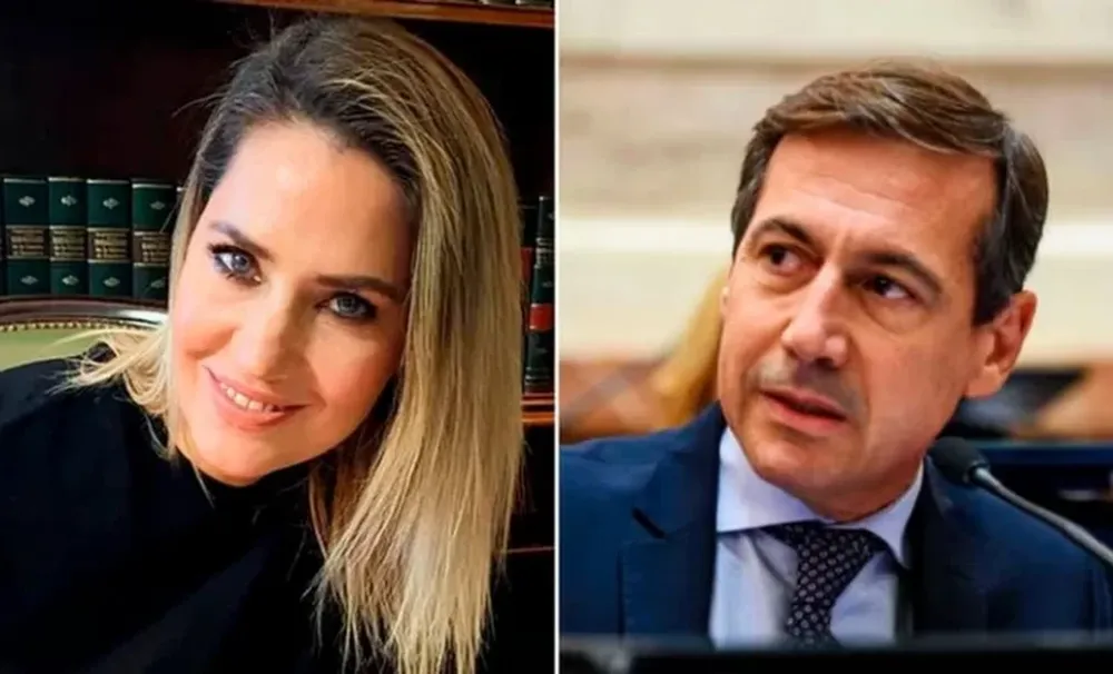 Floreció el amor en el Senado entre Carolina Losada y Luis Naidenoff
