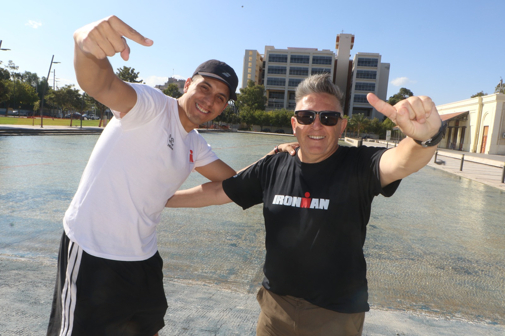 Dos estilos. Tobal viene del Deporte, García del espectáculo y las redes. Una combinación bien sanjuanina para el IRONMAN 70.3