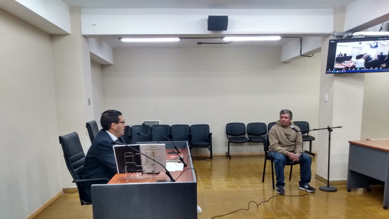 Chacarero condenado.