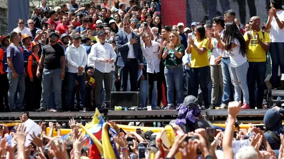 Guaidó aseguró que la ayuda humanitaria ingresará a Venezuela el 23 de febrero